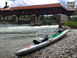 „Los geht die wilde Fahrt“ - SUP auf der Isar