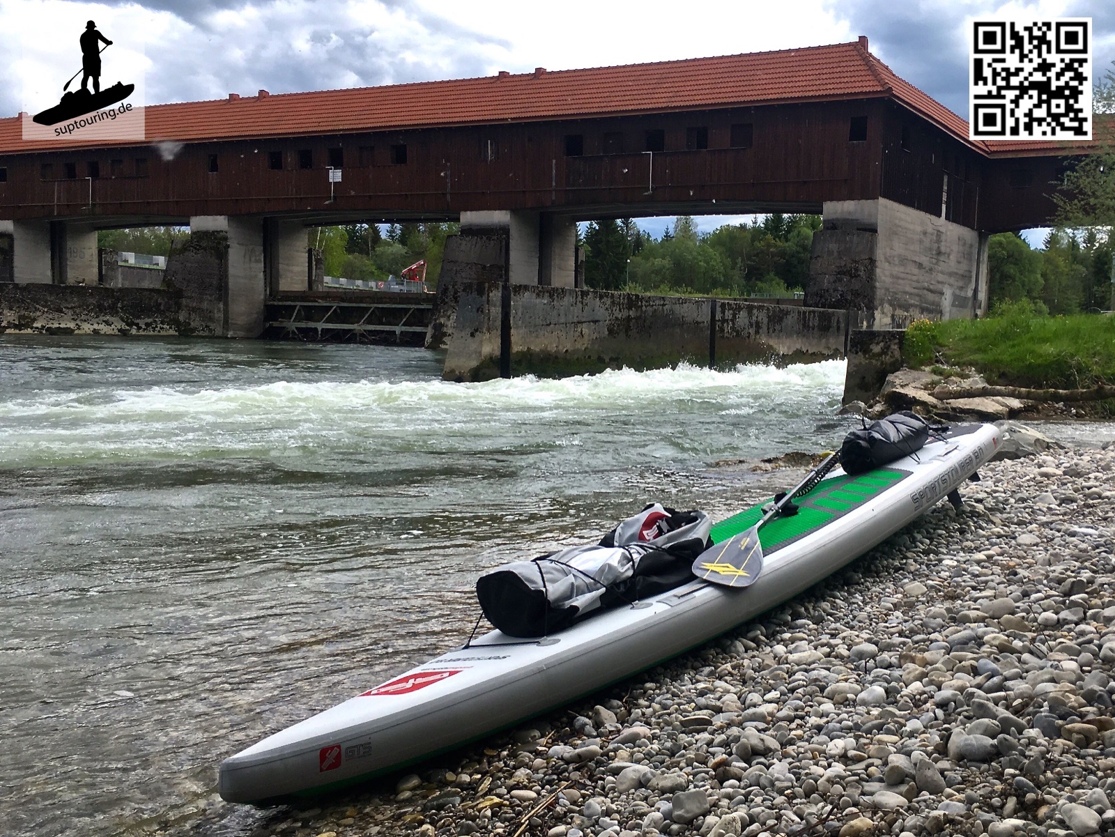 „Los geht die wilde Fahrt“ - SUP auf der Isar