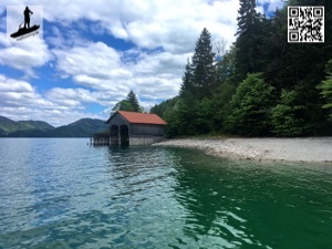 Der Bergsee oder „Kite-Wetter“
