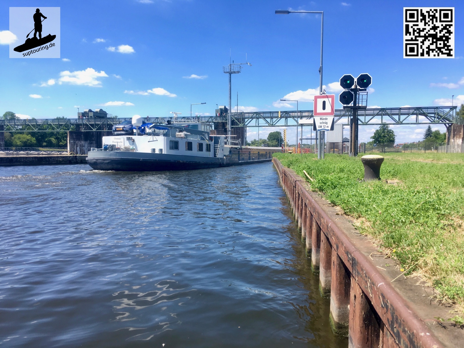 „Ab in die große Schleußenkammer“ - Der Main oberhalb von Aschaffenburg