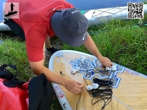 DIY: Ein Gepäcknetz für mein Hardboard