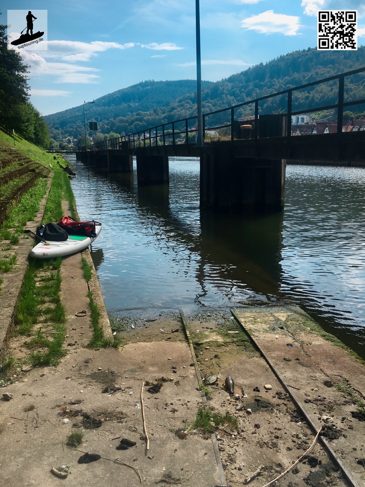 Die Schleuse Hirschhorn