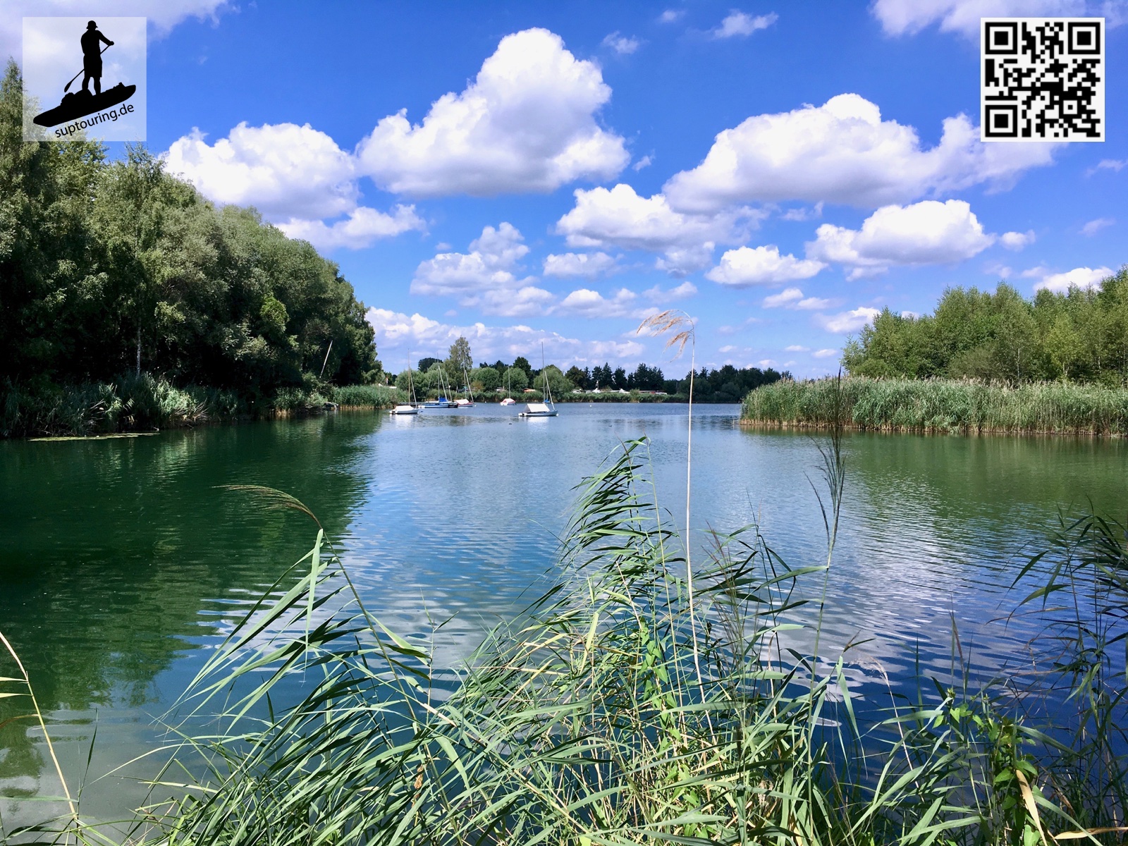 Die Einstiegsstelle des Erlichsees