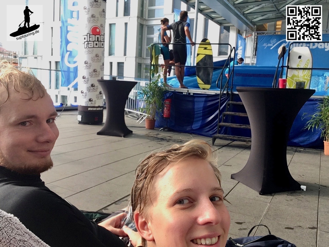Surfen auf der Terrasse in MyZeil
