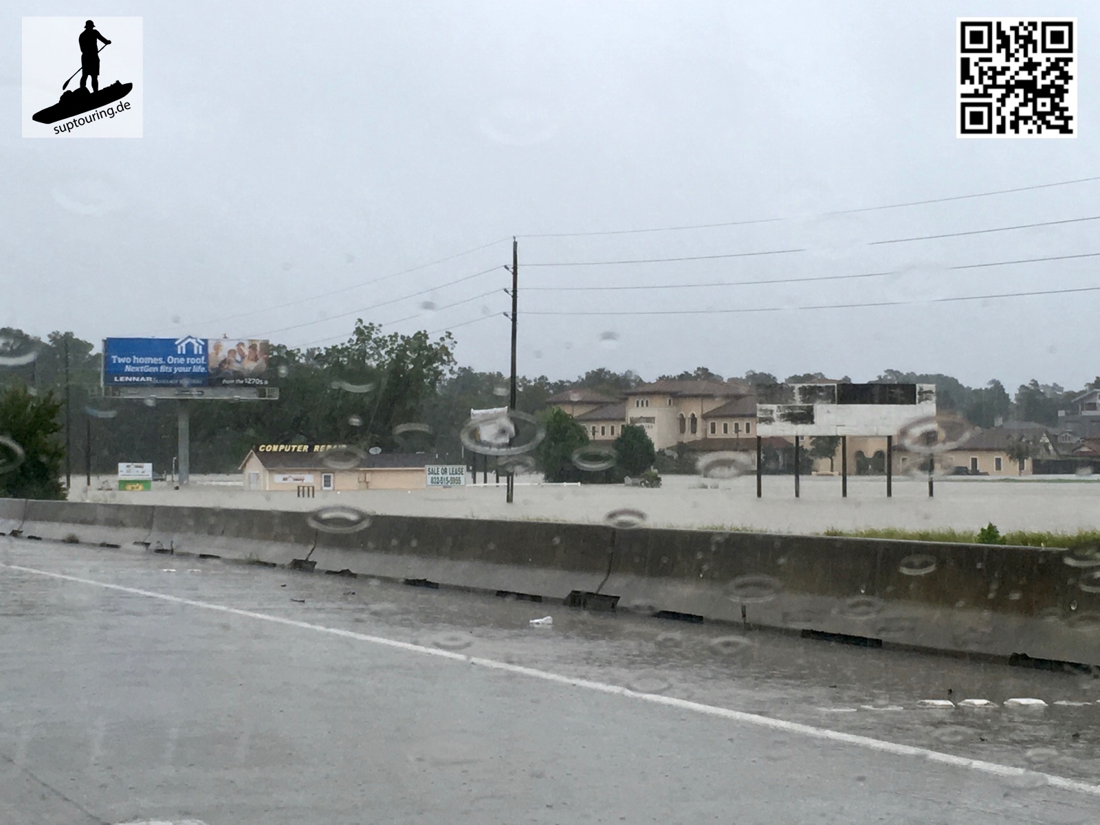 Noch mehr Überschwemmungen im Norden von Houston