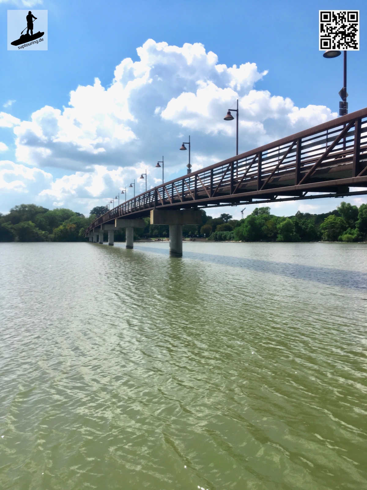 Die Brücke am White Rock Lake