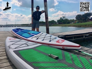 Kleine Tour auf großem See