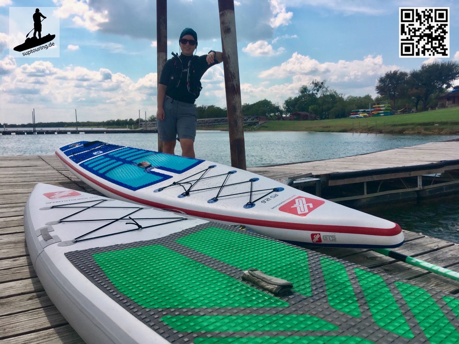 Kleine Tour auf großem See