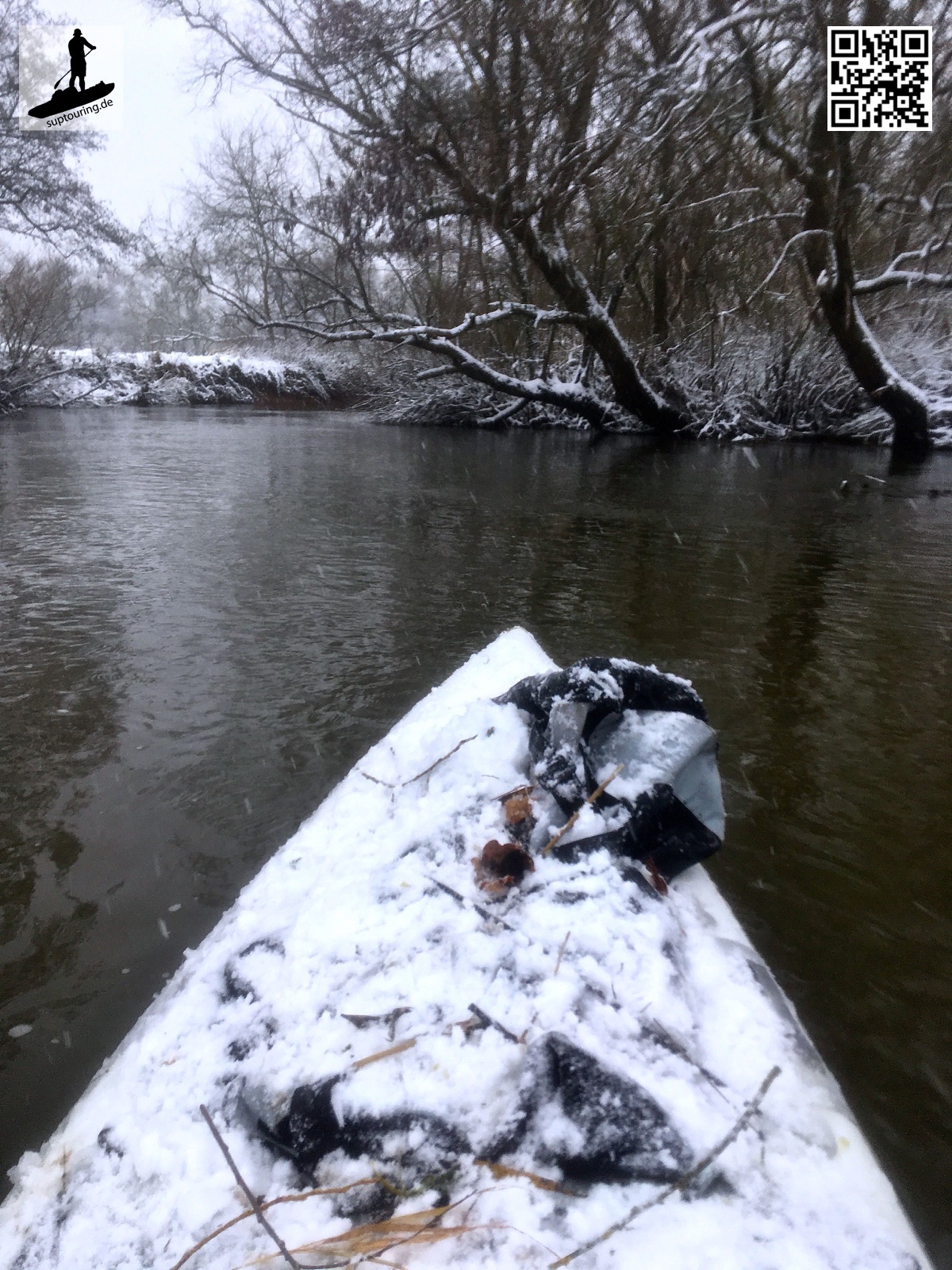 Noch mehr Schnee auf dem Board