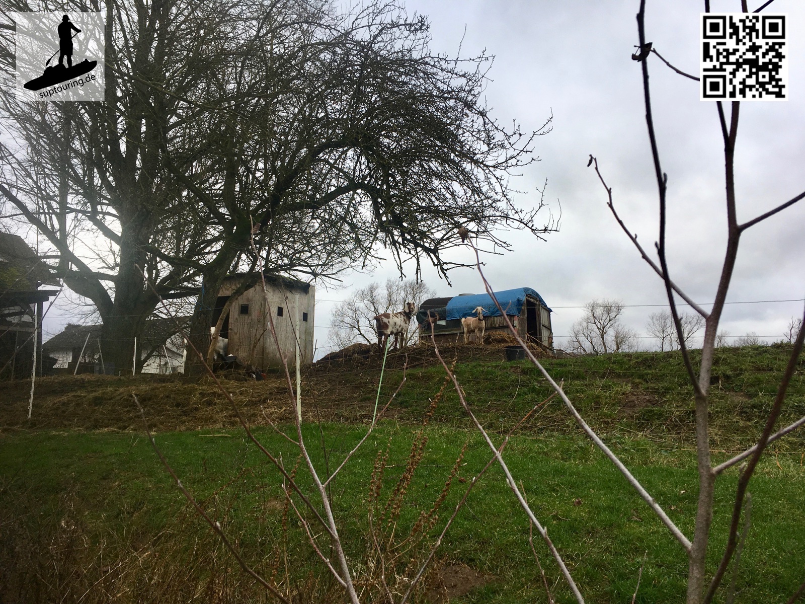 Bauernhof direkt an der Lahn